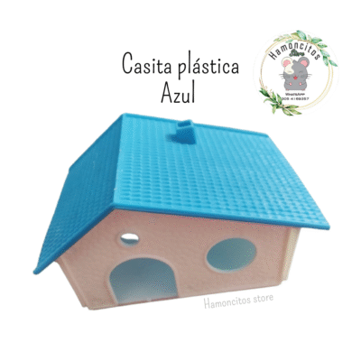 CASITA PLÁSTICA AZUL