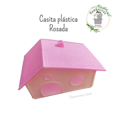 CASITA PLÁSTICA ROSA