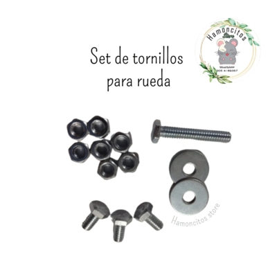 SET DE TORNILLERÍA PARA RUEDA