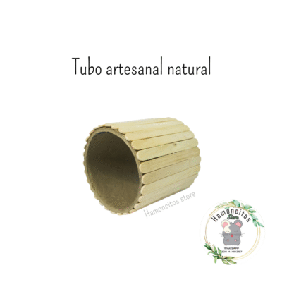 TUBO ARTESANAL NATURAL